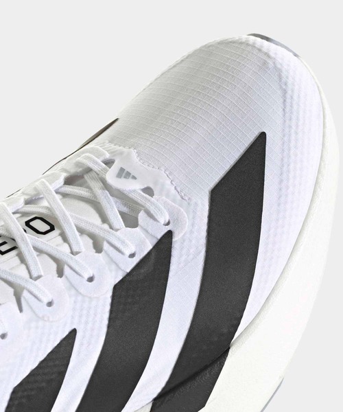adidas(アディダス)の「アディゼロ EVO SL ウーブン / Adizero EVO SL WOVEN / ランニングシューズ / アディダス adidas(スニーカー・メンズ・ホワイト×ブラック・29.0cm/28.5cm/25.5cm/26.0cm/27.0cm/26.5cm/27.5cm/28.0cm/24.5cm/25.0cm)」の8枚目の写真