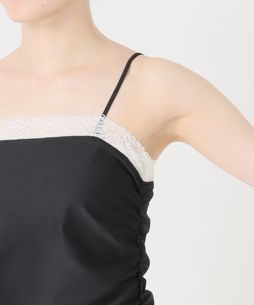 EDIT. FOR LULU(エディットフォールル)の「everyday*lulu Lace Top 2(キャミソール・レディース・ブラック・FREE)」の9枚目の写真