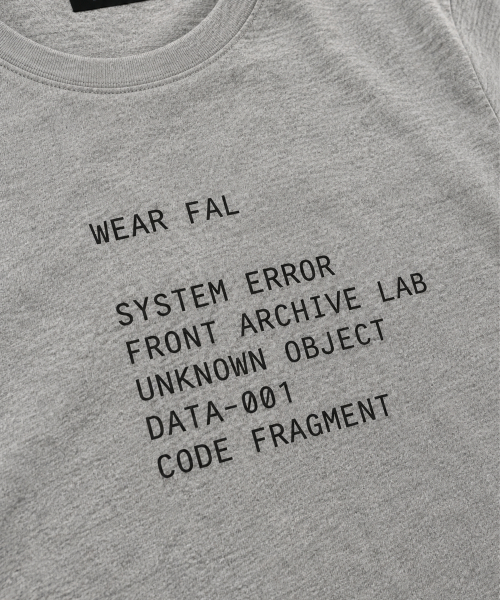 MOON FAIRY（ムーンフェアリー）の「SYSTEM レディース スリム 半袖Tシャツ [メランジグレー]（Tシャツ/カットソー・レディース・その他・MEDIUM/LARGE）」の3枚目の写真