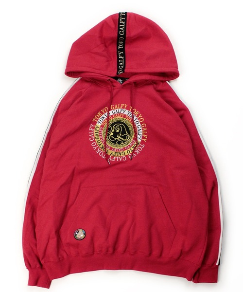 GALFY(ガルフィー)の「【GALFY/ガルフィー】成金パーカー(パーカー・メンズ・ホワイト/ブラック/レッド・M/L/XL)」の3枚目の写真