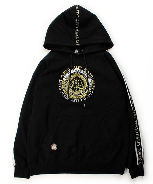 GALFY(ガルフィー)の「【GALFY/ガルフィー】成金パーカー(パーカー・メンズ・ホワイト/ブラック/レッド・M/L/XL)」の2枚目の写真
