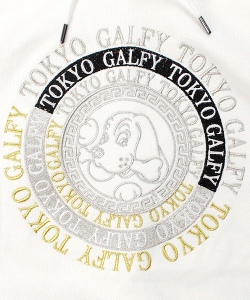 GALFY(ガルフィー)の「【GALFY/ガルフィー】成金パーカー(パーカー・メンズ・ホワイト/ブラック/レッド・M/L/XL)」の6枚目の写真