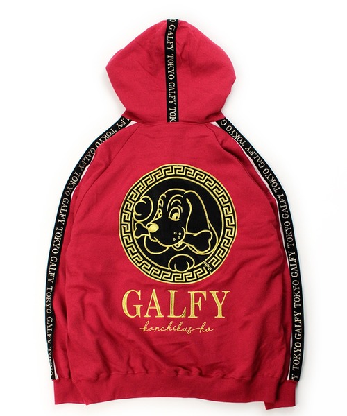 GALFY(ガルフィー)の「【GALFY/ガルフィー】成金パーカー(パーカー・メンズ・ホワイト/ブラック/レッド・M/L/XL)」の11枚目の写真