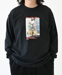 BOOSTOCK（ブーストック）の「ブーストック B/S City Sign L/S Tシャツ（Tシャツ/カットソー）」