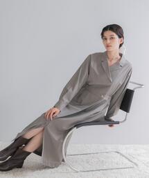 URBAN RESEARCH ROSSO WOMEN | カシュクールデザインウーステッドワンピース(ワンピース)