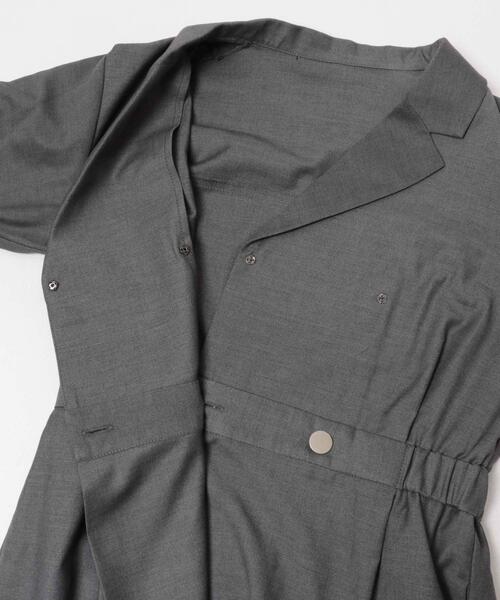 URBAN RESEARCH ROSSO WOMEN(アーバンリサーチ ロッソ)の「カシュクールデザインウーステッドワンピース(ワンピース・レディース・モカ/ブラウン/グレー・36/38)」の10枚目の写真