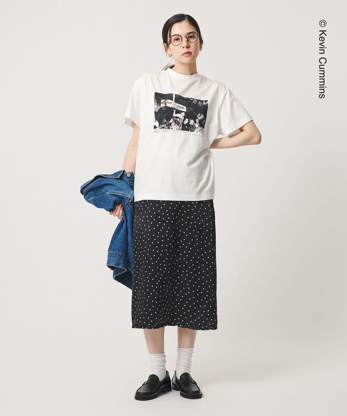 BEAUTY&YOUTH UNITED ARROWS(ビューティーアンドユースユナイテッドアローズ)の「【別注】Kevin Cummins フォトプリント ショートスリーブ Tシャツ(Tシャツ/カットソー・レディース・その他2/その他4/その他1/その他3・FREE)」の5枚目の写真