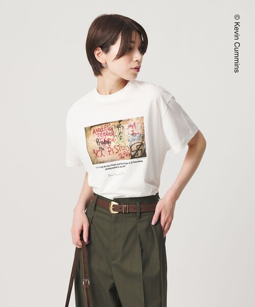 BEAUTY&YOUTH UNITED ARROWS(ビューティーアンドユースユナイテッドアローズ)の「【別注】Kevin Cummins フォトプリント ショートスリーブ Tシャツ(Tシャツ/カットソー・レディース・その他2/その他4/その他1/その他3・FREE)」の7枚目の写真