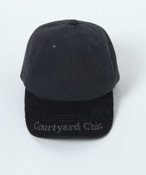 JEANASIS(ジーナシス)の「ツイルコールCAP/1055066(キャップ・レディース・ライトベージュ/ブラック/レッド・FREE)」の8枚目の写真