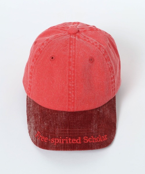 JEANASIS(ジーナシス)の「ツイルコールCAP/1055066(キャップ・レディース・ライトベージュ/ブラック/レッド・FREE)」の12枚目の写真