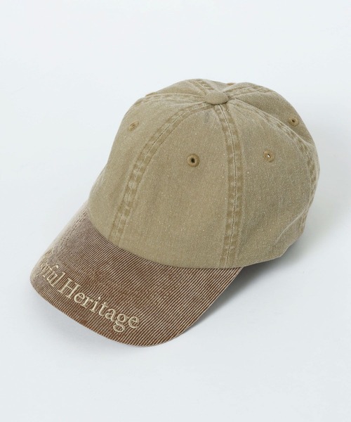 JEANASIS(ジーナシス)の「ツイルコールCAP/1055066(キャップ・レディース・ライトベージュ/ブラック/レッド・FREE)」の14枚目の写真