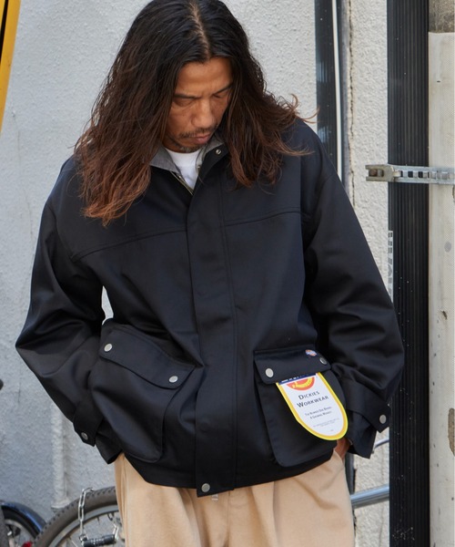 Dickies（ディッキーズ）の「Dickies/ディッキーズ TC TWILL UTILITY JACKET TCツイル ユーティリティ ジャケット メンズ レディース 2026年 秋 秋服 冬 冬服（ブルゾン・メンズ・ブラック/ダークブラウン・S/M/L）」の19枚目の写真
