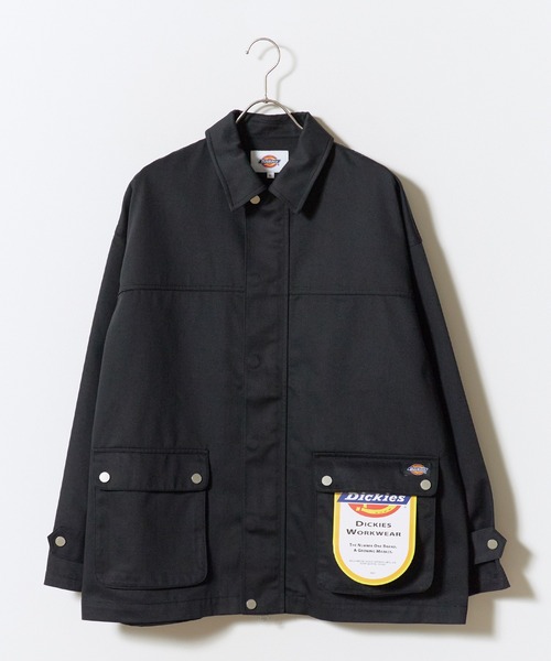 Dickies（ディッキーズ）の「Dickies/ディッキーズ TC TWILL UTILITY JACKET TCツイル ユーティリティ ジャケット メンズ レディース 2026年 秋 秋服 冬 冬服（ブルゾン・メンズ・ブラック/ダークブラウン・S/M/L）」の17枚目の写真