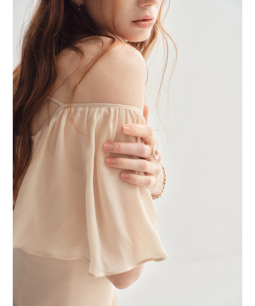 SINCETHEN(シンスゼン)の「ジュリエットシフォンロングワンピース(ワンピース・レディース・その他・SMALL/MEDIUM/LARGE)」の9枚目の写真