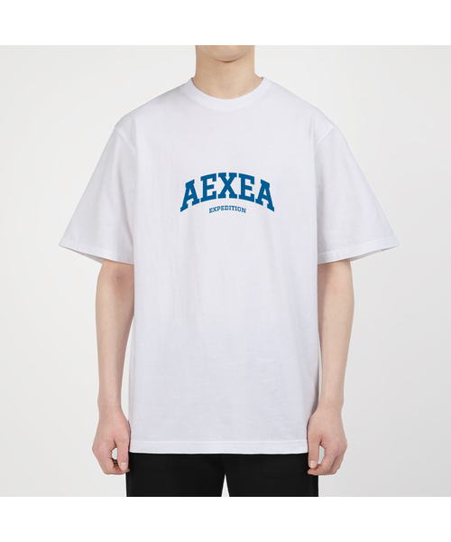 AEXEA（アクシー）の「エクスペディション 半袖Tシャツ F05BRD_ABX11040（Tシャツ/カットソー・メンズ・ブラック/グレー系その他/ブルー/ホワイト・L/M/S/XL）」の2枚目の写真