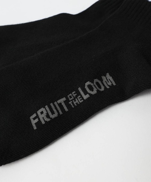 DULTON（ダルトン）の「DTN×FRUIT OF THE LOOM SOCKS 2PCS SET BLACK/WHITE/靴下 2pcs セット（ソックス/靴下・メンズ・ブラック×ホワイト・FREE）」の8枚目の写真