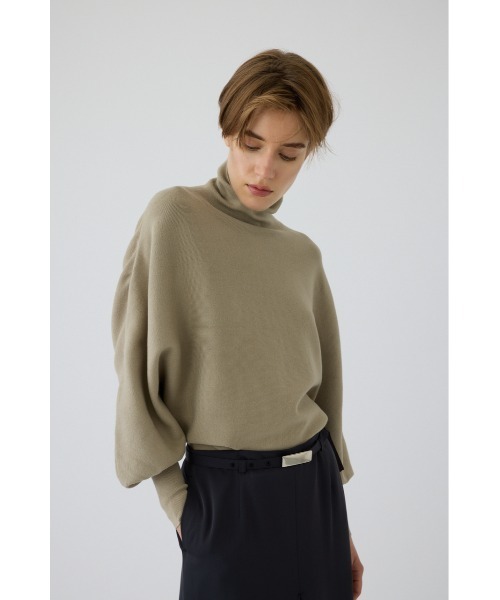 RIM.ARK(リムアーク)の「Dolman wide washable knit(ドルマン ワイド ウォッシャブル ニット)(ニット/セーター・レディース・グリーン/ベージュ/グレー/ブラック・36/38)」の11枚目の写真