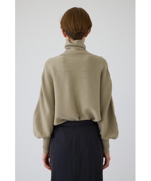 RIM.ARK(リムアーク)の「Dolman wide washable knit(ドルマン ワイド ウォッシャブル ニット)(ニット/セーター・レディース・グリーン/ベージュ/グレー/ブラック・36/38)」の13枚目の写真