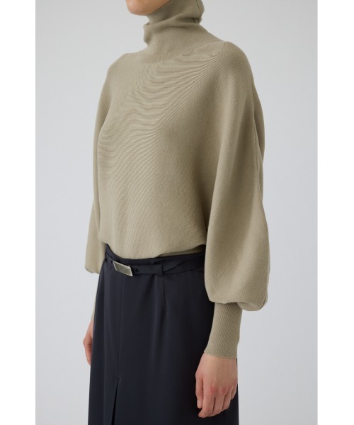 RIM.ARK(リムアーク)の「Dolman wide washable knit(ドルマン ワイド ウォッシャブル ニット)(ニット/セーター・レディース・グリーン/ベージュ/グレー/ブラック・36/38)」の14枚目の写真