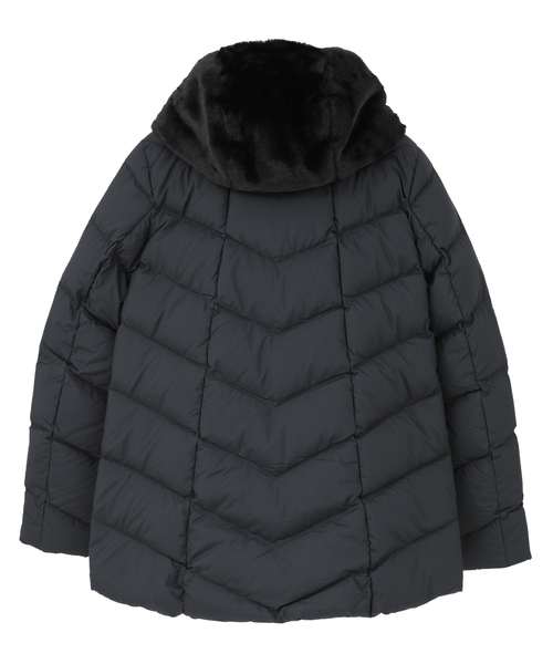 Liesse(リエス)の「【CAPE HORN/ケープホーン】ダウンジャケット(D2566 ALVAREZ MATT)(ダウンジャケット/コート・レディース・ベージュ/ブラック・42/44)」の3枚目の写真