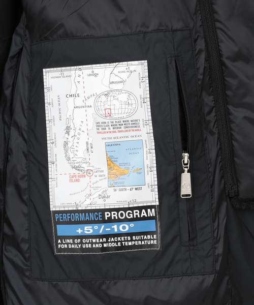 Liesse(リエス)の「【CAPE HORN/ケープホーン】ダウンジャケット(D2566 ALVAREZ MATT)(ダウンジャケット/コート・レディース・ベージュ/ブラック・42/44)」の14枚目の写真