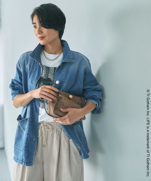 Elura(エルーラ)の「【LE VERNIS(ル・ベルニ)】Ball&cube mini bag/(ハンドバッグ・レディース・チャコールグレー/ベージュ・FREE)」の4枚目の写真