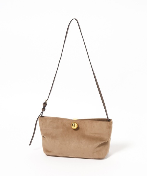 Elura(エルーラ)の「【LE VERNIS(ル・ベルニ)】Ball&cube mini bag/(ハンドバッグ・レディース・チャコールグレー/ベージュ・FREE)」の10枚目の写真