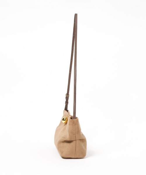 Elura(エルーラ)の「【LE VERNIS(ル・ベルニ)】Ball&cube mini bag/(ハンドバッグ・レディース・チャコールグレー/ベージュ・FREE)」の11枚目の写真