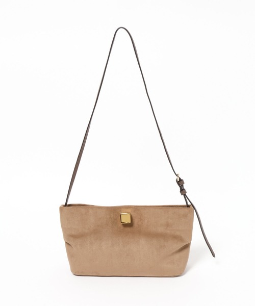 Elura(エルーラ)の「【LE VERNIS(ル・ベルニ)】Ball&cube mini bag/(ハンドバッグ・レディース・チャコールグレー/ベージュ・FREE)」の12枚目の写真