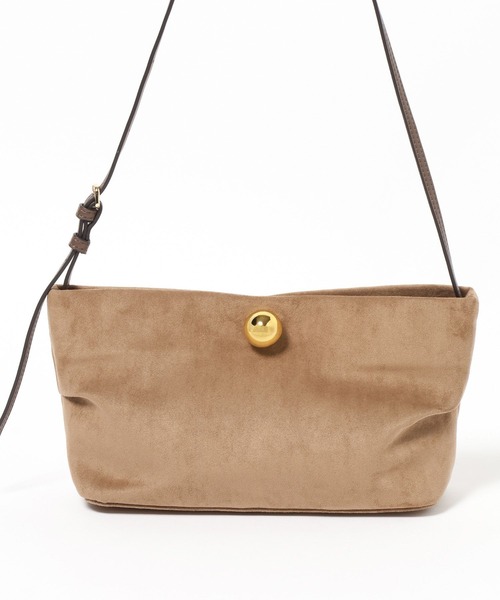 Elura(エルーラ)の「【LE VERNIS(ル・ベルニ)】Ball&cube mini bag/(ハンドバッグ・レディース・チャコールグレー/ベージュ・FREE)」の13枚目の写真