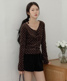 drape sheer 2way tops（ドレープシアー2wayトップス）（Tシャツ