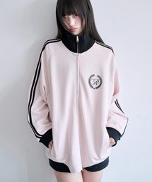 ハチ ルーズ トラックトップス [PINK]