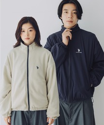 U.S. POLO ASSN. /ナイロンタフタ×フリース リバーシブルジャケット