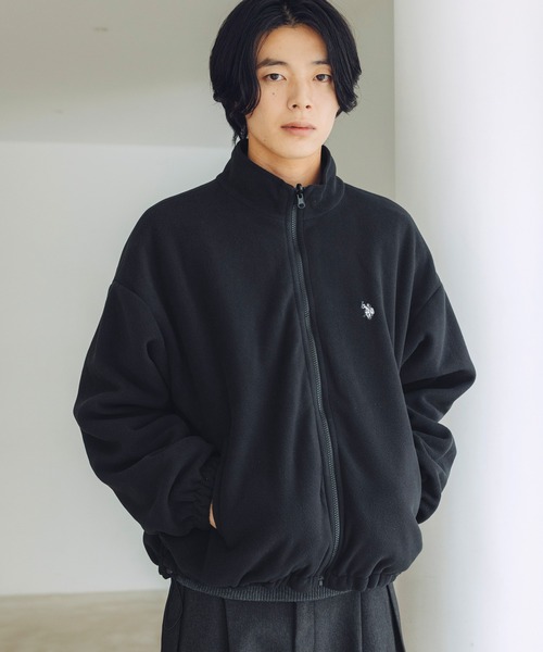 U.S. POLO ASSN.(ユーエスポロアッスン)の「U.S. POLO ASSN. /ナイロンタフタ×フリース リバーシブルジャケット(ナイロンジャケット・メンズ・ワイン系/ネイビー系/ブラウン系/ブラック系・L/M/S/XS)」の9枚目の写真