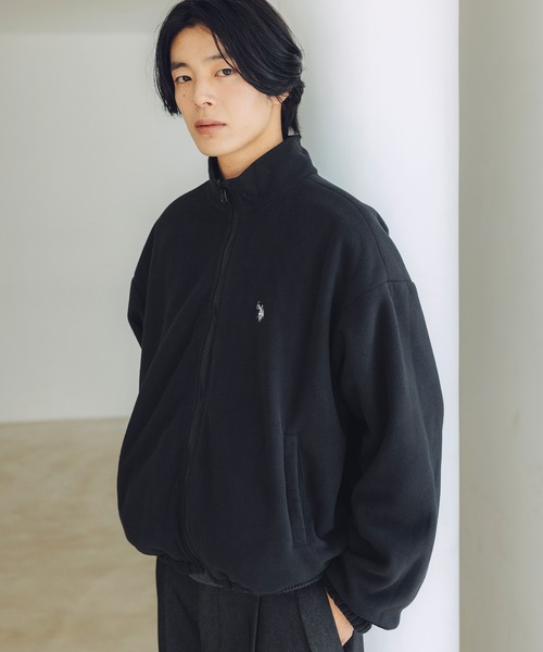 U.S. POLO ASSN.(ユーエスポロアッスン)の「U.S. POLO ASSN. /ナイロンタフタ×フリース リバーシブルジャケット(ナイロンジャケット・メンズ・ワイン系/ネイビー系/ブラウン系/ブラック系・L/M/S/XS)」の10枚目の写真