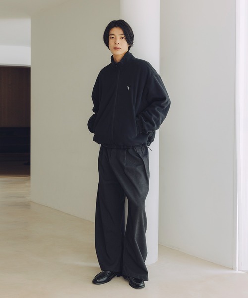 U.S. POLO ASSN.(ユーエスポロアッスン)の「U.S. POLO ASSN. /ナイロンタフタ×フリース リバーシブルジャケット(ナイロンジャケット・メンズ・ワイン系/ネイビー系/ブラウン系/ブラック系・L/M/S/XS)」の16枚目の写真