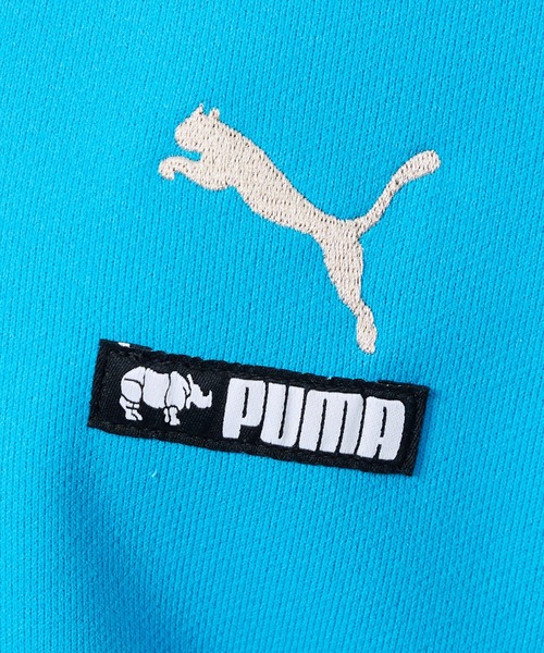 PUMA（プーマ）の「【PUMA × SCYE / プーマ × サイ】HALF ZIP HOOD / ハーフジップフード（パーカー・メンズ・カーキ/ブルー・L/XL/M）」の21枚目の写真