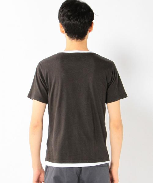 coen(コーエン)の「メンアサレイヤードTシャツ(Tシャツ/カットソー・メンズ・ブラック/ベージュ・SMALL/MEDIUM/LARGE/X-LARGE)」の11枚目の写真