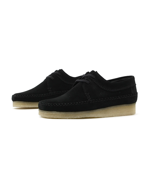 Clarks（クラークス）の「Clarks　WEAVER（モカシン/デッキシューズ・メンズ・ブラック/ベージュ・6.5/8.5/7.5）」の2枚目の写真