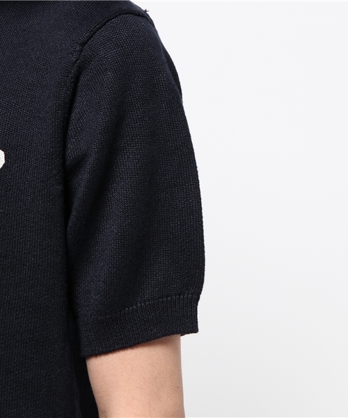 HYSTERIC GLAMOUR（ヒステリックグラマー）の「WOMAN ON 84 pt プルオ-バ-（ニット/セーター・メンズ・ホワイト/ネイビー/トップグレー・LARGE/MEDIUM/SMALL）」の7枚目の写真