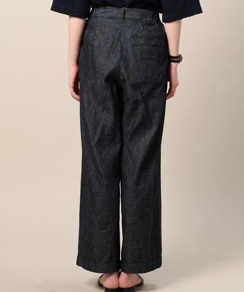 BEAUTY&YOUTH UNITED ARROWS(ビューティーアンドユースユナイテッドアローズ)の「BY デニムワイドパンツ◆(デニムパンツ・レディース・コバルトブルー/ネイビー・SMALL/MEDIUM)」の3枚目の写真
