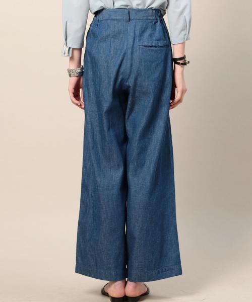 BEAUTY&YOUTH UNITED ARROWS(ビューティーアンドユースユナイテッドアローズ)の「BY デニムワイドパンツ◆(デニムパンツ・レディース・コバルトブルー/ネイビー・SMALL/MEDIUM)」の12枚目の写真