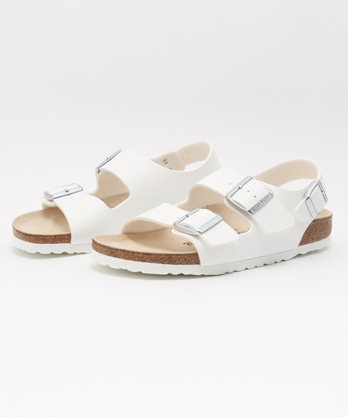 BIRKENSTOCK(ビルケンシュトック)の「BIRKENSTOCK MILANO / ビルケンシュトック / ミラノ / ビルケン・シュトック(サンダル・レディース・ブラック/ホワイト・37/38/35/36)」の4枚目の写真
