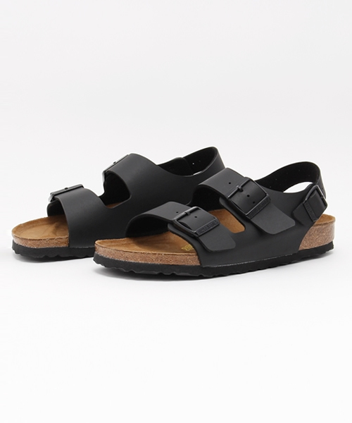 BIRKENSTOCK(ビルケンシュトック)の「BIRKENSTOCK MILANO / ビルケンシュトック / ミラノ / ビルケン・シュトック(サンダル・レディース・ブラック/ホワイト・37/38/35/36)」の5枚目の写真