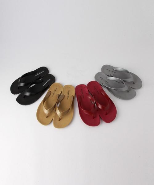 HENRY&HENRY(ヘンリーアンドヘンリー)の「HENRY&HENRY/ヘンリーヘンリー/OC フリッパー サンダル(ビーチサンダル・レディース・ワインレッド/ブラック/シルバー/ゴールド・37/36)」の13枚目の写真