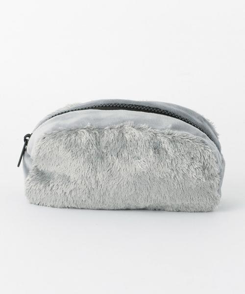 coen（コーエン）の「ベアリバーシブルポーチ（ポーチ・レディース・グレー/ブラウン/ブラック/ピンク・FREE）」の7枚目の写真