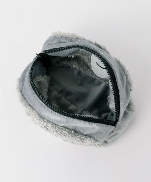 coen（コーエン）の「ベアリバーシブルポーチ（ポーチ・レディース・グレー/ブラウン/ブラック/ピンク・FREE）」の9枚目の写真