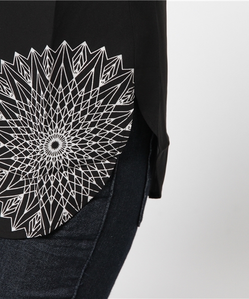 Desigual（デシグアル）の「「Desigual/デシグアル」ブラウス（シャツ/ブラウス・レディース・ブラック・X-SMALL/LARGE/MEDIUM/SMALL）」の7枚目の写真