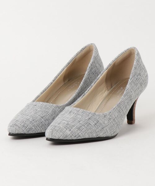 ALETTA(アレッタ)の「ALETTA-アレッタ- 究極のプレーンパンプス -ポインテッド-(パンプス・レディース・シルバーグレー/ブラック/グレイッシュベージュ/ライトピンク/ブラック系その他/ライトグレー/ネイビー/アッシュブラウン/ライトブルー/ベージュ系その他/グレー系その他/クリアブラック/ベージュ/ピンクベージュ/グレー/シルバー/インディゴブルー/サンドベージュ/モカ/杢グレー/サーモンピンク/ブルー系その他/ローズ/ライトベージュ/ライトブラウン/バーガンディー/ミックスグレー/ダークネイビー/ブラウン/ダークグリーン/シルバー系その他/その他/ダークブラウン/スモークピンク/エメラルド/ブラウン系その他/グレー系その他2/ナチュラル/ブラック系/トップグレー・23.5cm/24.5cm/22.0cm/26.0cm/23.0cm/25.0cm/22.5cm/25.5cm/24.0cm/21.5cm)」の10枚目の写真