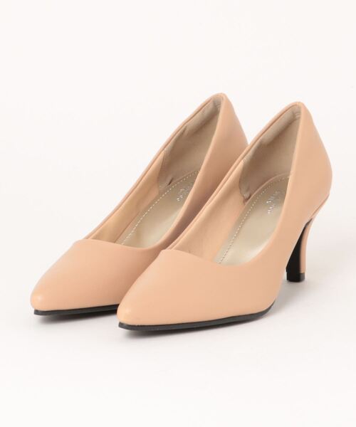 ALETTA(アレッタ)の「ALETTA-アレッタ- 究極のプレーンパンプス -ポインテッド-(パンプス・レディース・シルバーグレー/ブラック/グレイッシュベージュ/ライトピンク/ブラック系その他/ライトグレー/ネイビー/アッシュブラウン/ライトブルー/ベージュ系その他/グレー系その他/クリアブラック/ベージュ/ピンクベージュ/グレー/シルバー/インディゴブルー/サンドベージュ/モカ/杢グレー/サーモンピンク/ブルー系その他/ローズ/ライトベージュ/ライトブラウン/バーガンディー/ミックスグレー/ダークネイビー/ブラウン/ダークグリーン/シルバー系その他/その他/ダークブラウン/スモークピンク/エメラルド/ブラウン系その他/グレー系その他2/ナチュラル/ブラック系/トップグレー・23.5cm/24.5cm/22.0cm/26.0cm/23.0cm/25.0cm/22.5cm/25.5cm/24.0cm/21.5cm)」の21枚目の写真